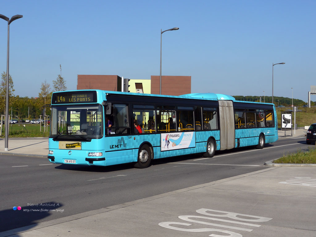 Metz, Irisbus Agora L # 0341