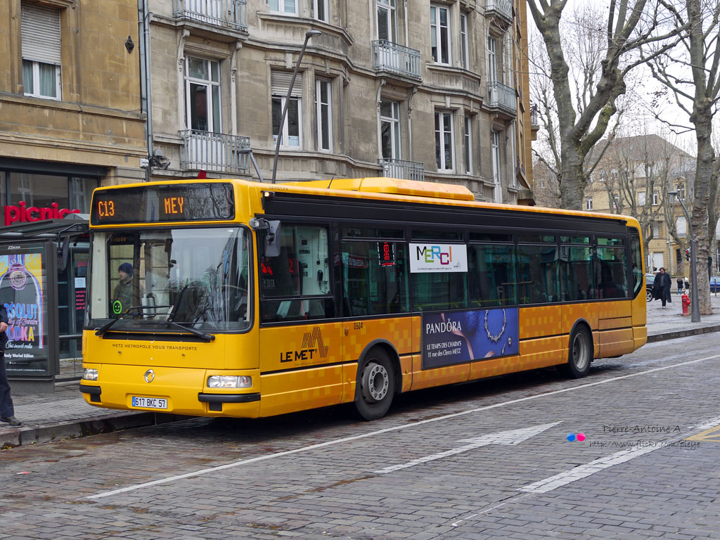 Metz, Irisbus Agora Line # 0504