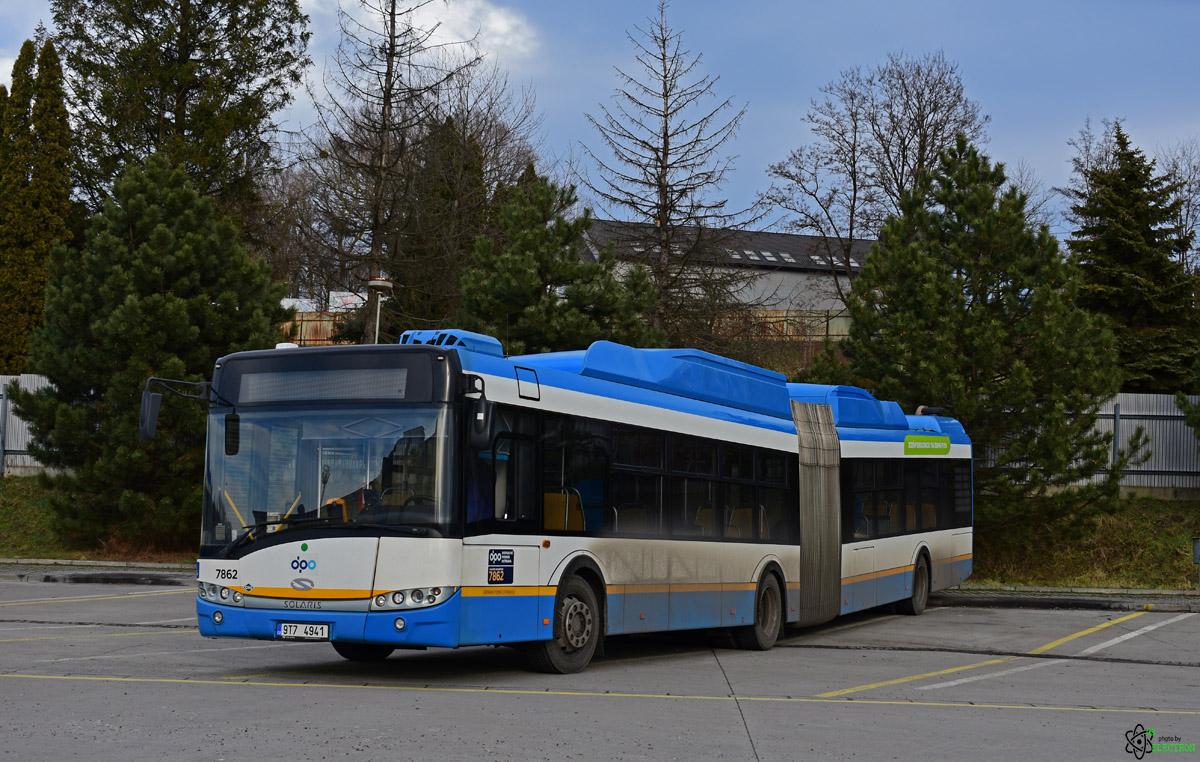 Ostrava, Solaris Urbino III 18 CNG # 7862