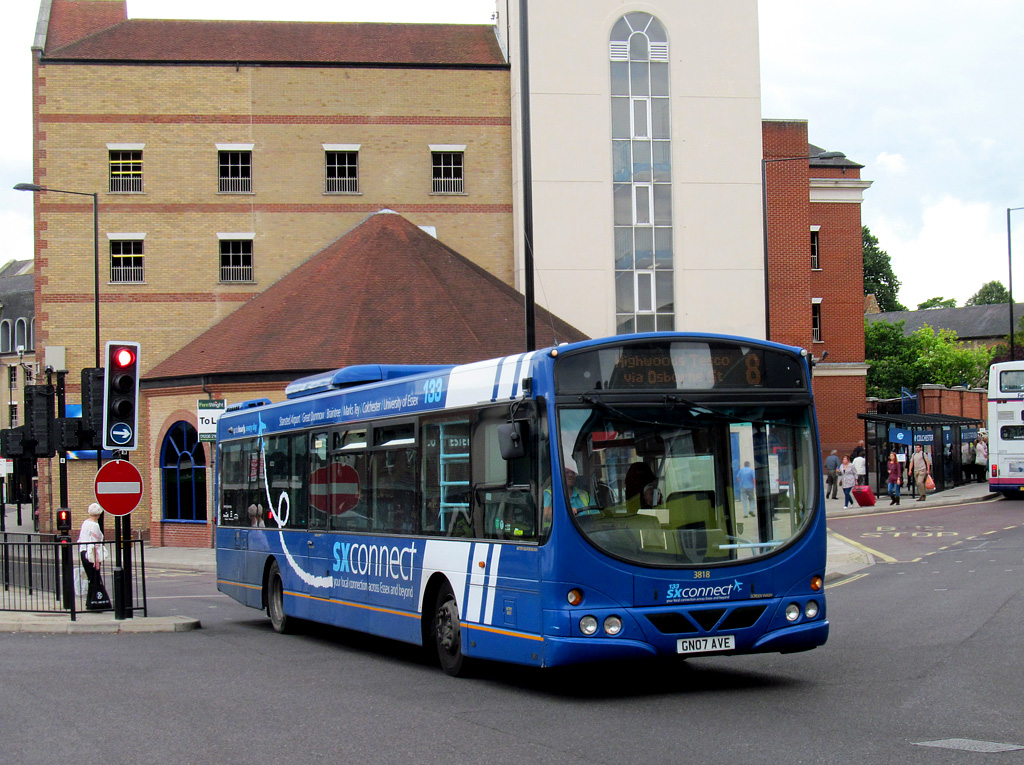 Colchester, Wright Eclipse Urban nr. 3818