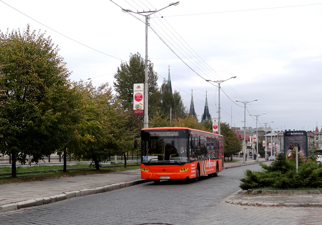 Lviv, LAZ A191F0 No. ВС 5523 СІ