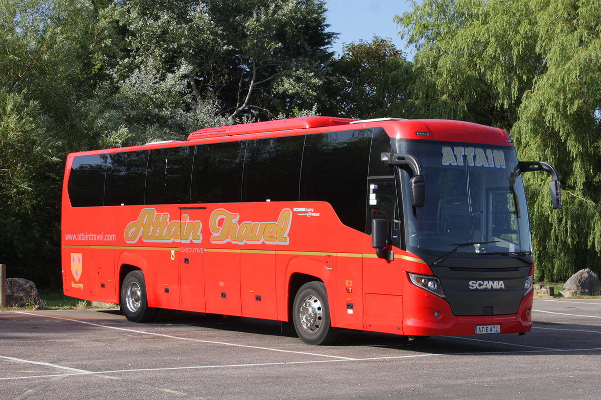 Бирмингем, Scania Touring HD (Higer A80T) № E3