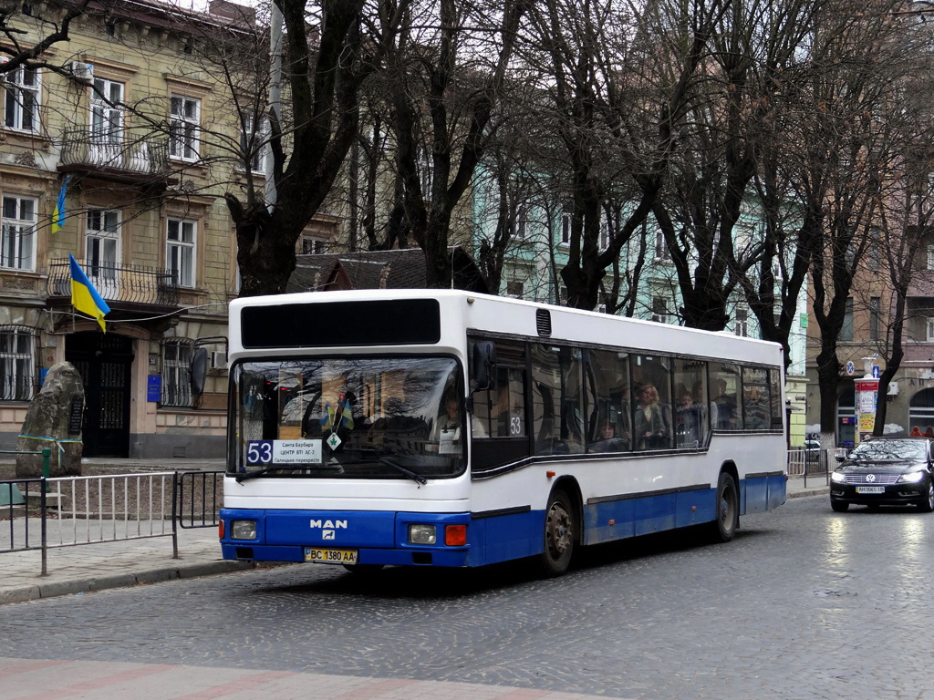 Lviv, MAN A10 NL202 nr. ВС 1380 АА