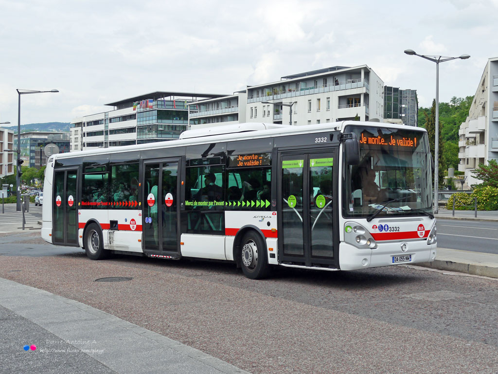 Lyon, Irisbus Citelis 12M # 3332