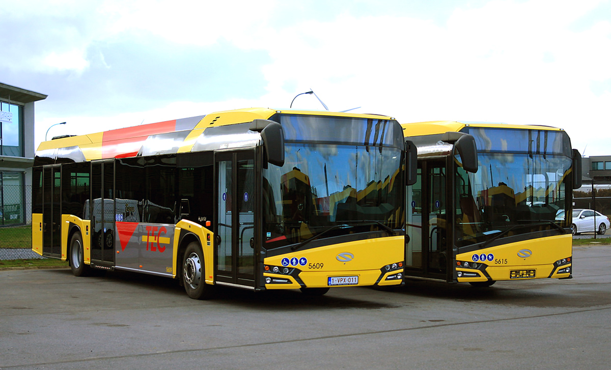 Liège, Solaris Urbino IV 12 hybrid # 5609