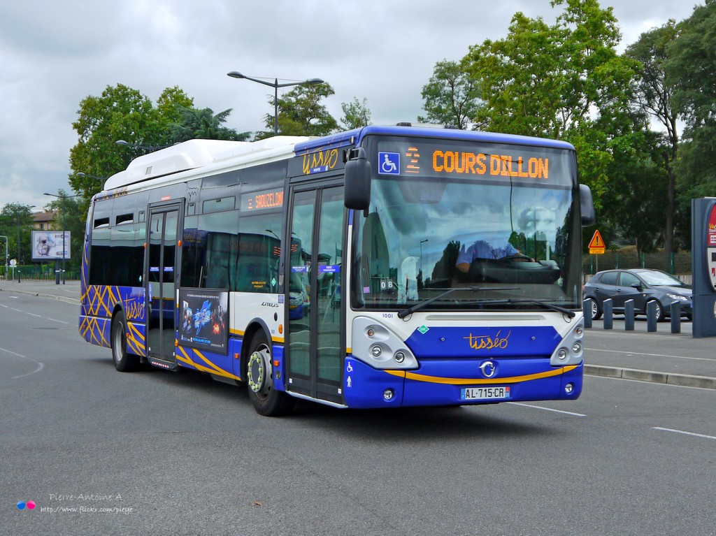 Тулуза, Irisbus Citelis 12M CNG № 1001