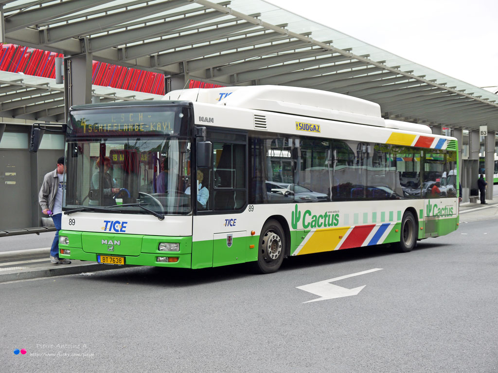 Esch-sur-Alzette, MAN A21 NL243 CNG # 89