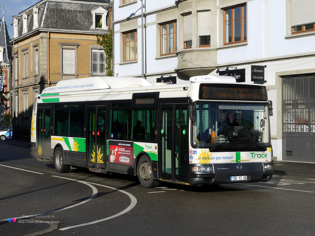 Colmar, Irisbus Agora S CNG No. 163