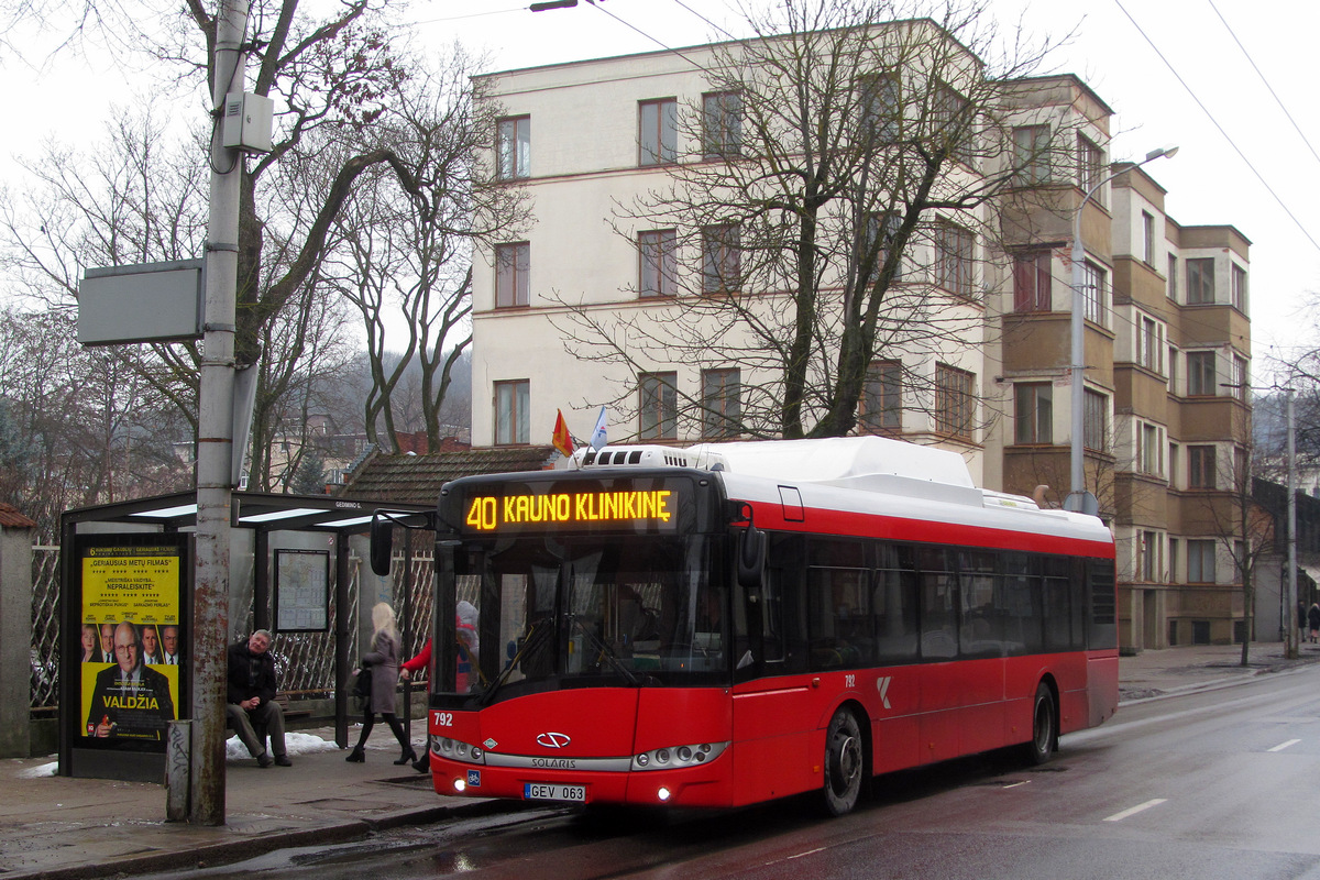 Kaunas, Solaris Urbino III 12 CNG nr. 792