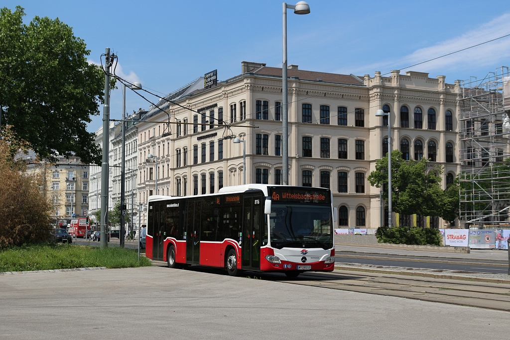 Вена, Mercedes-Benz Citaro C2 № 8116