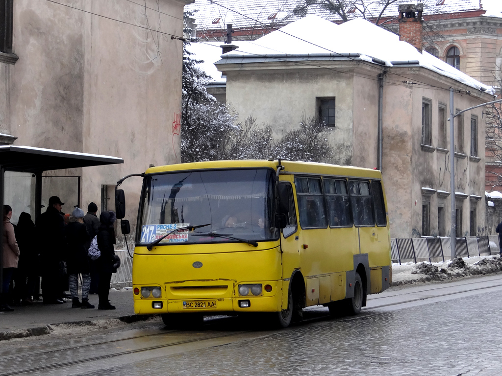 Lviv, Bogdan A09202 (LuAZ) # ВС 2821 АА