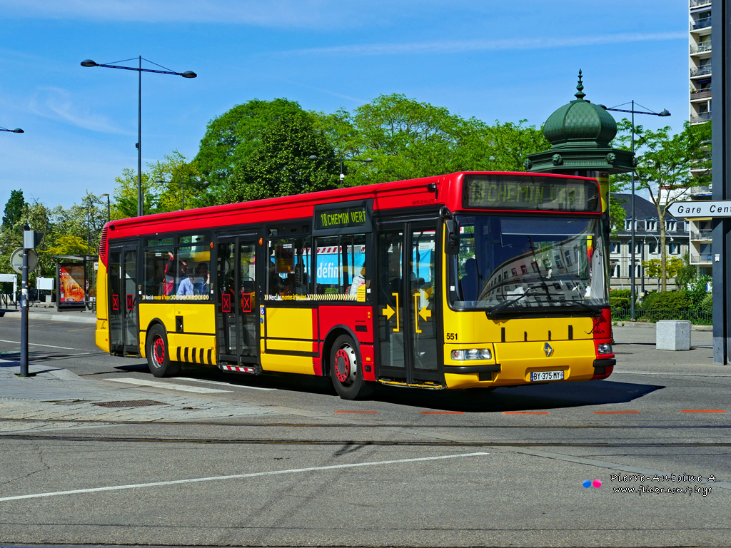 Mulhouse, Irisbus Agora S # 551