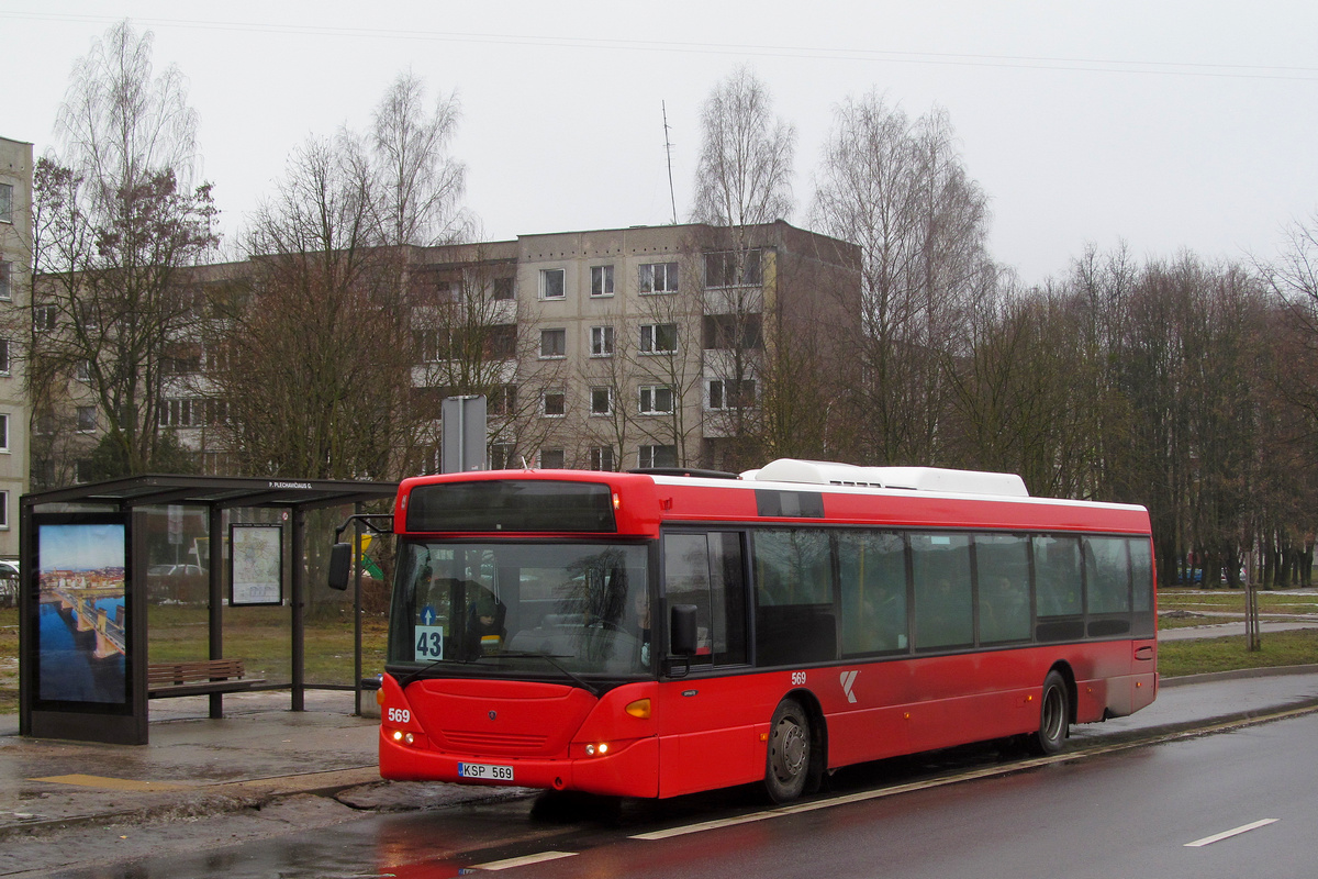 Kaunas, Scania OmniCity CN230UB 4x2EB # 569