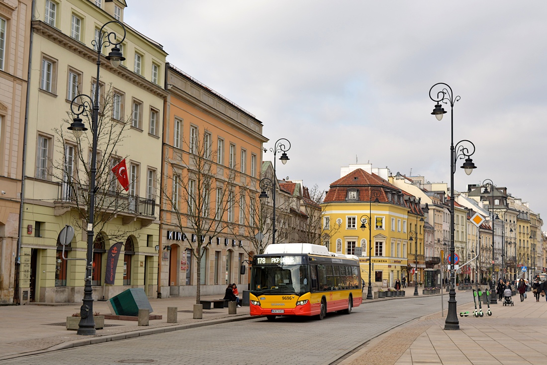 Varšuva, Scania Citywide LF CNG nr. 9696