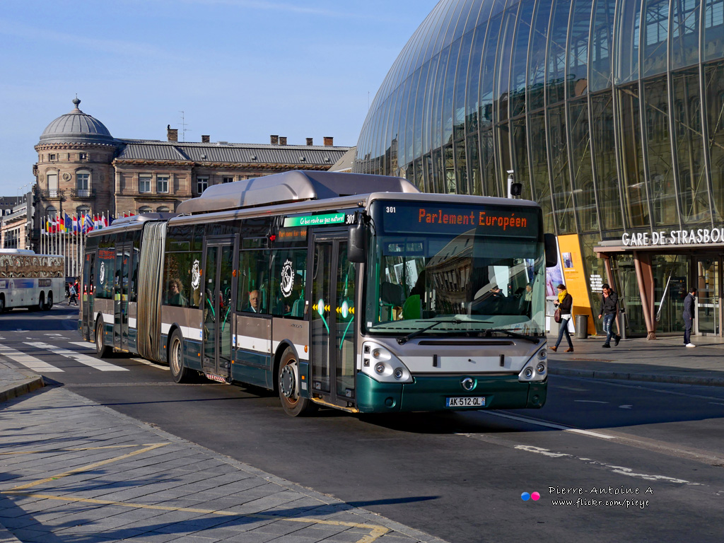 Strasbourg, Irisbus Citelis 18M CNG # 301