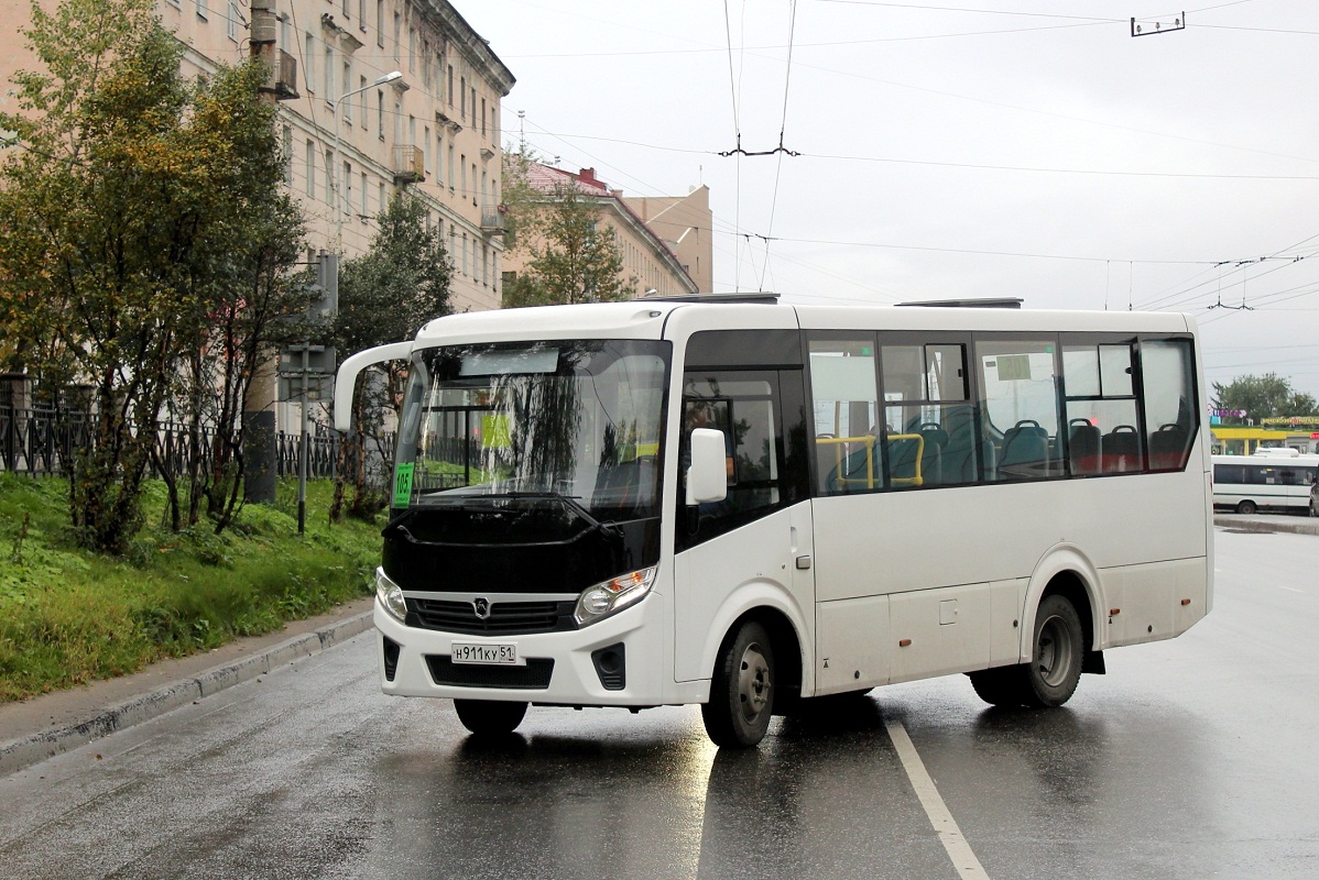 Murmansk, PAZ-320405-04 "Vector Next" (5D, 5P, 5S) č. Н 911 КУ 51