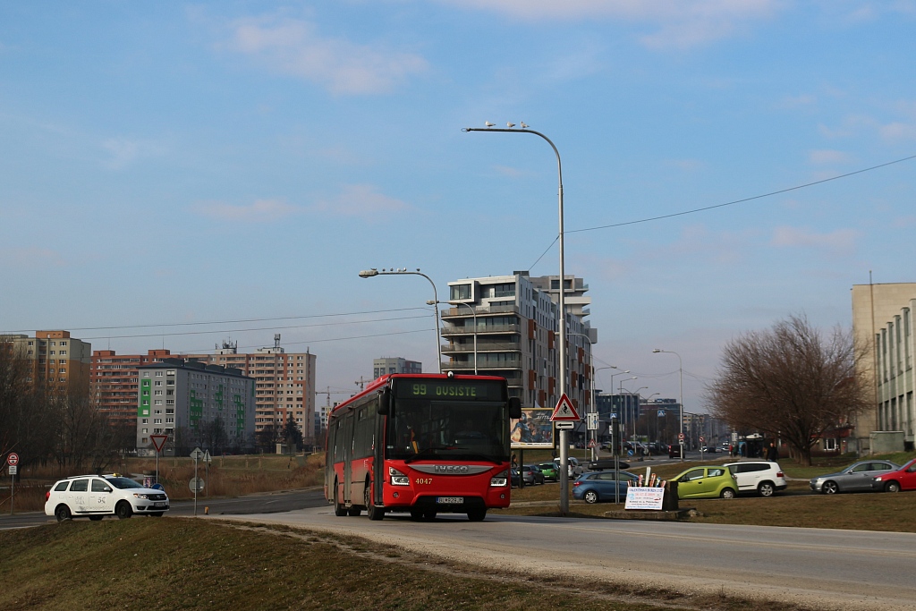 Братислава, IVECO Urbanway 12M № 4047