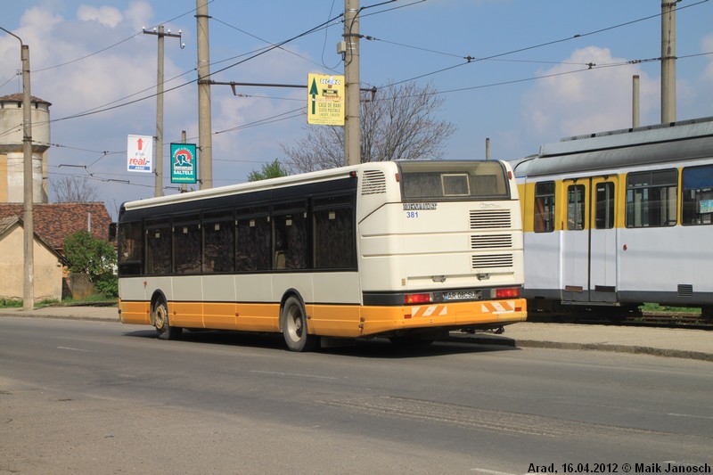 Арад, Karosa Citybus 12M.2070 (Renault) № 381