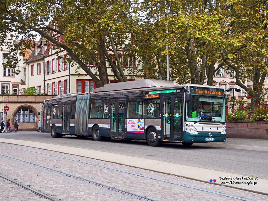 Strasbourg, Irisbus Citelis 18M CNG č. 301