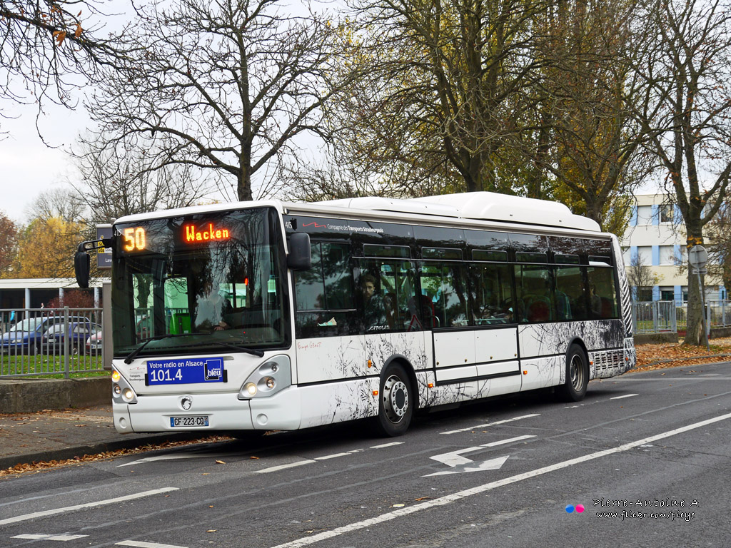 Strasbourg, Irisbus Citelis 12M CNG No. 415