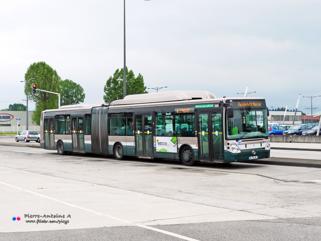 Strasbourg, Irisbus Citelis 18M CNG # 308