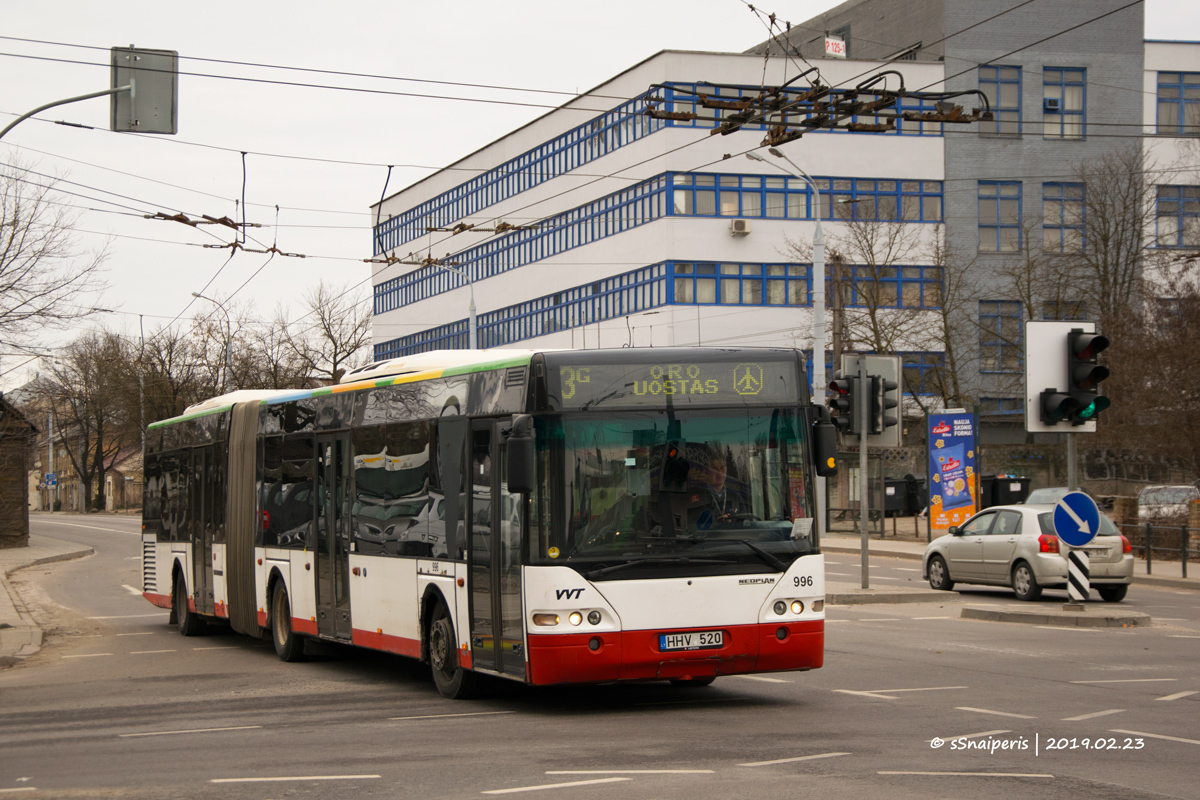 Vilnius, Neoplan N4421/3 Centroliner # 996