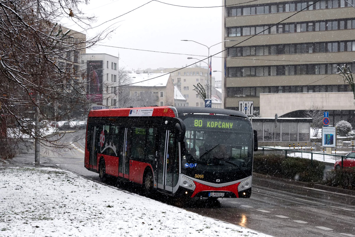 Bratislava, SOR NS 12 electric nr. 3016