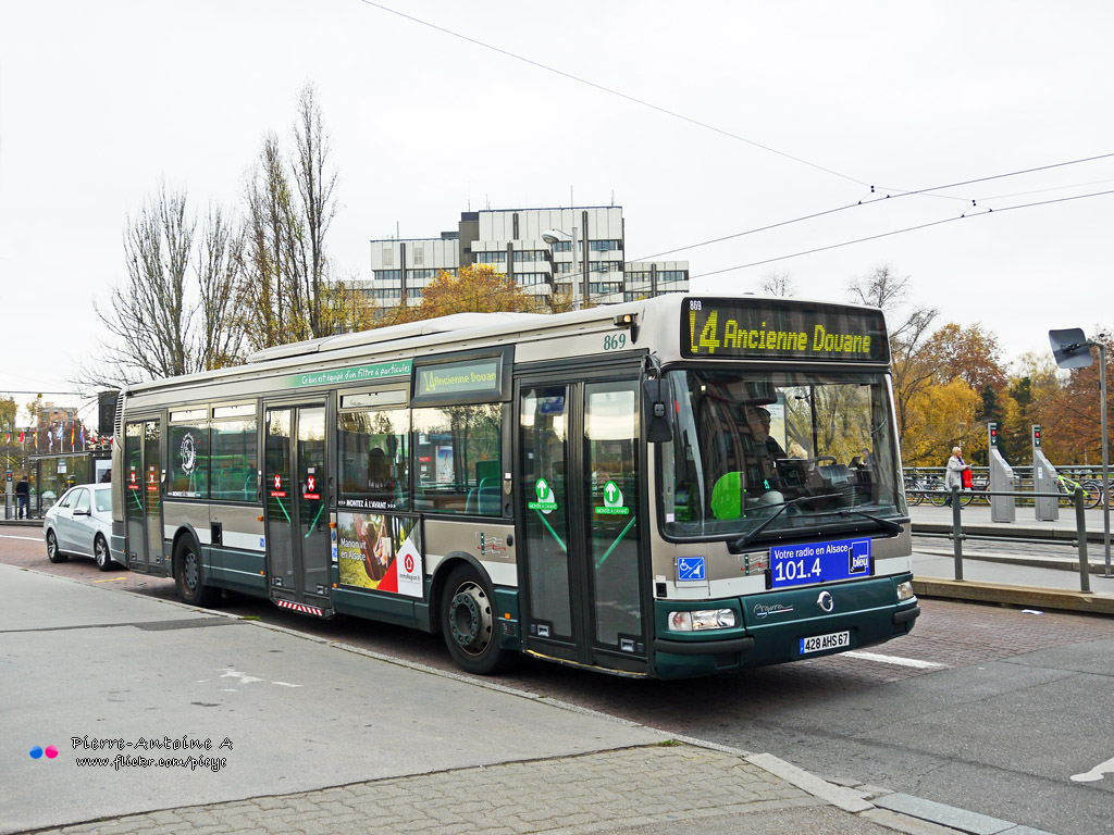 Strasbourg, Irisbus Agora S # 869