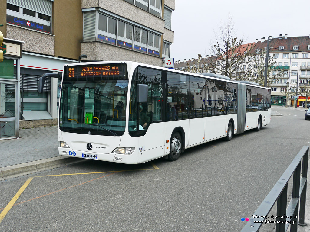 Страсбург, Mercedes-Benz O530 Citaro G № 124035