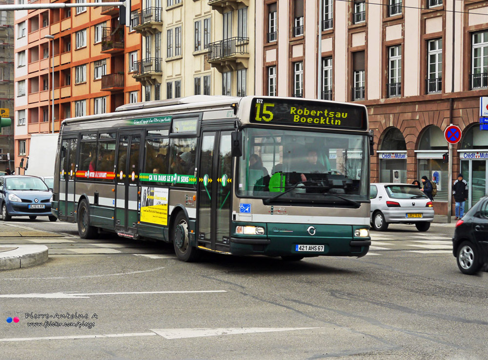 Strasbourg, Irisbus Agora S # 872