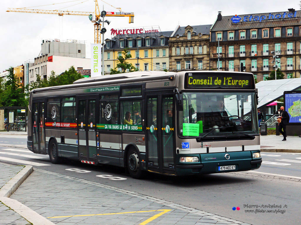 Strasbourg, Irisbus Agora S № 851