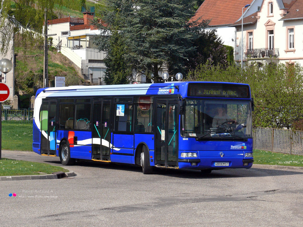 Metz, Irisbus Agora Line # 3645