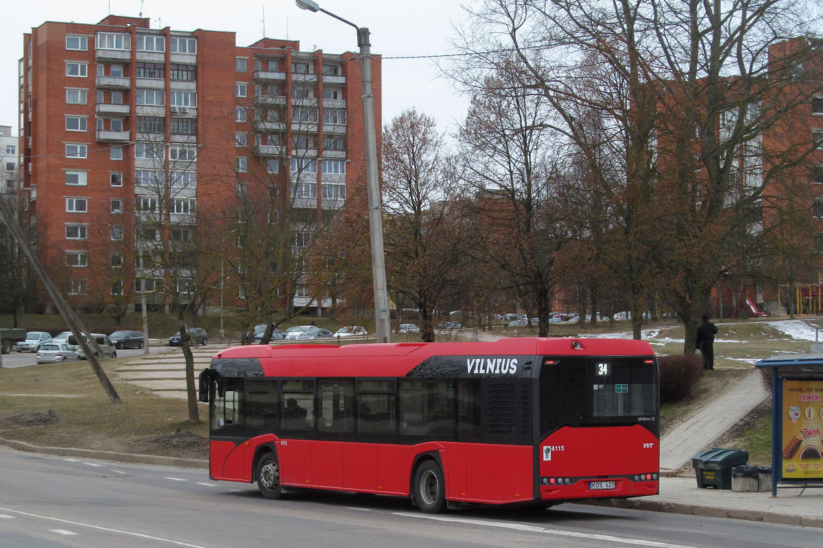 Vilnius, Solaris Urbino IV 12 # 4115