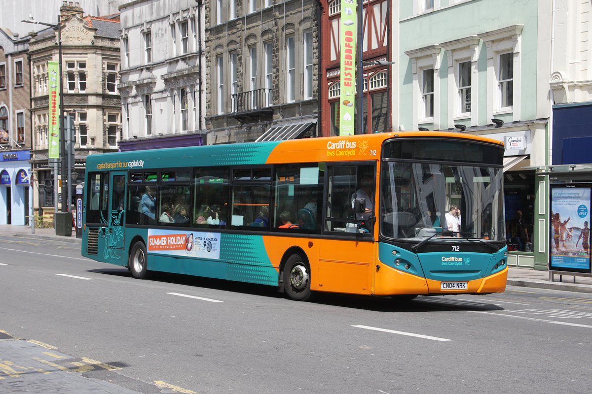Cardiff, TransBus Enviro 300 # 712