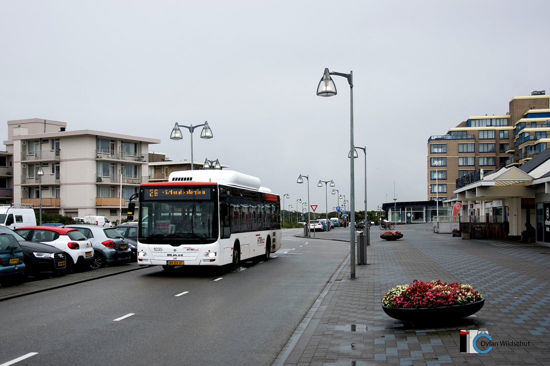 Den Haag, MAN A21 Lion's City NL243 CNG č. 1035