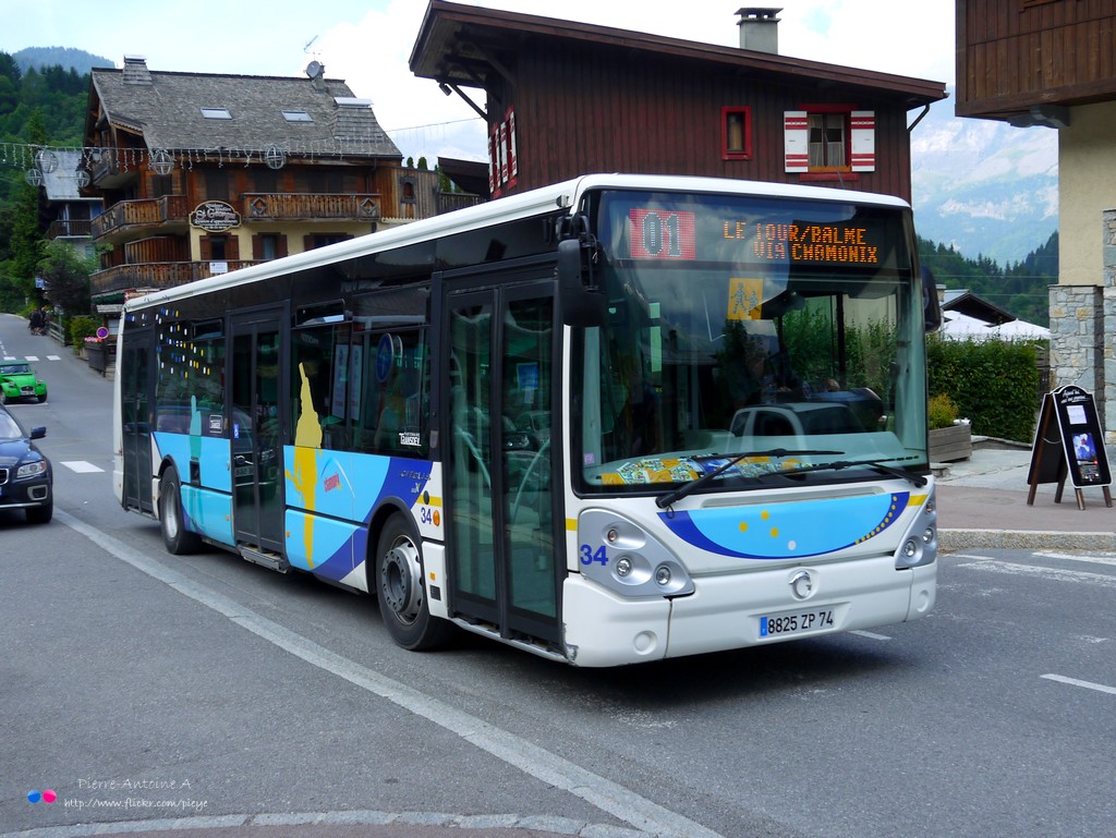 Chamonix-Mont-Blanc, Irisbus Citelis 12M № 34