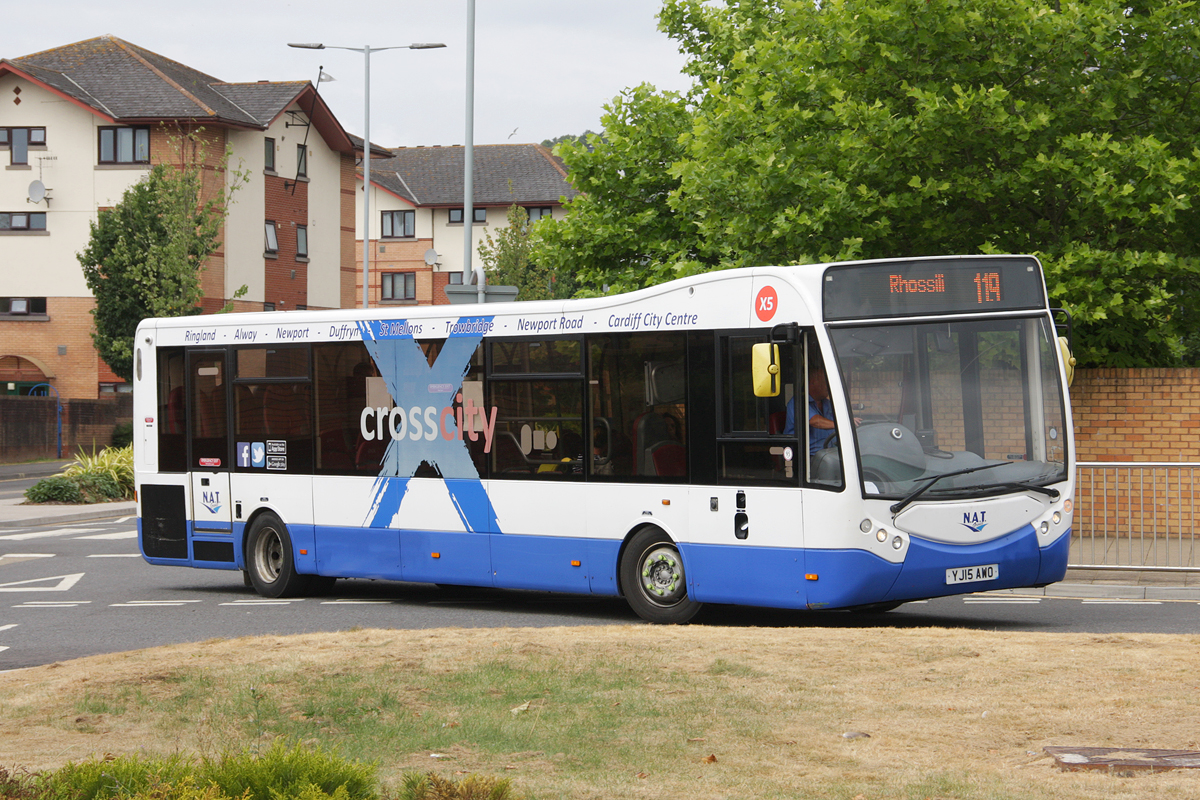 Swansea, Optare MetroCity # YJ15 AWO