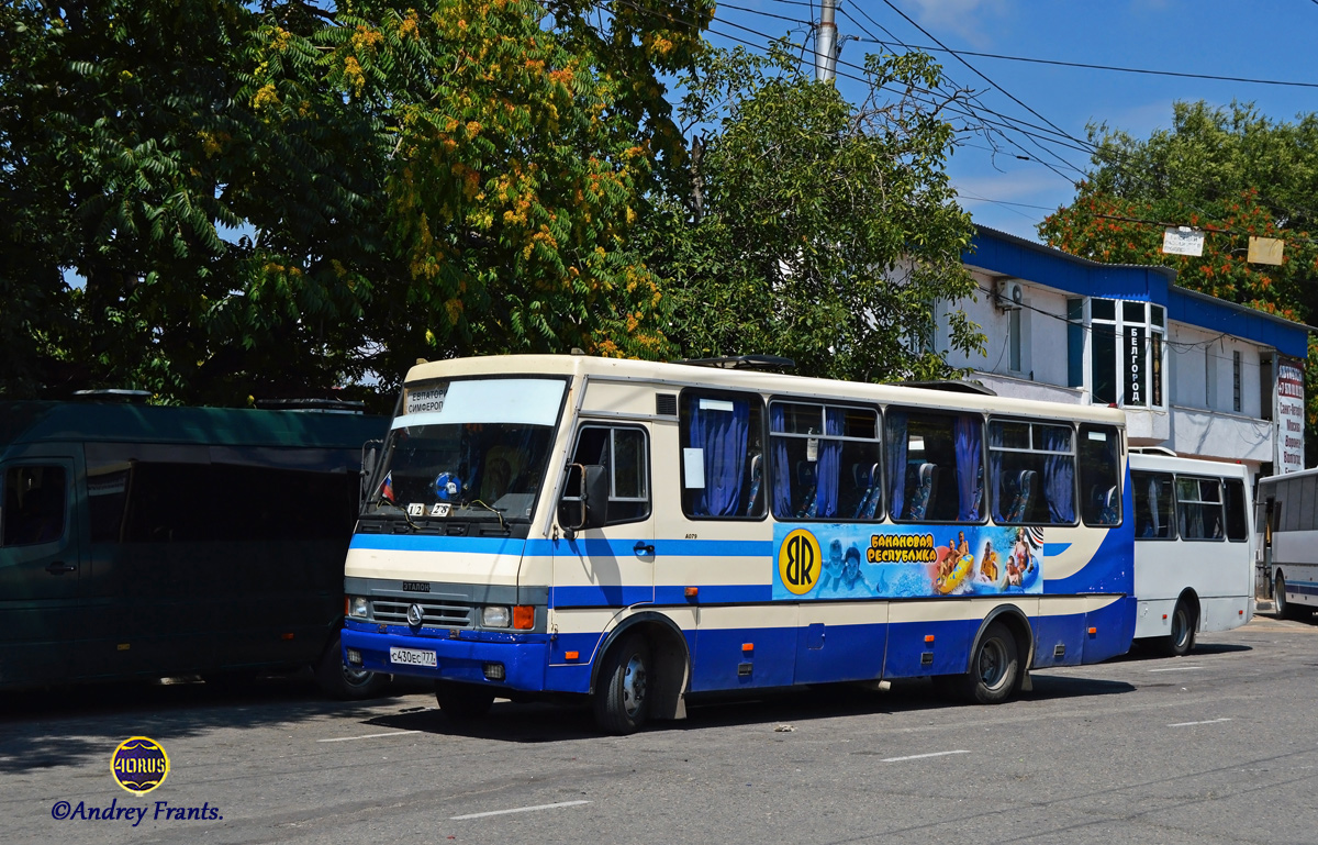 Yevpatoriya, BAZ-A079.33 "Malva" # С 430 ЕС 777