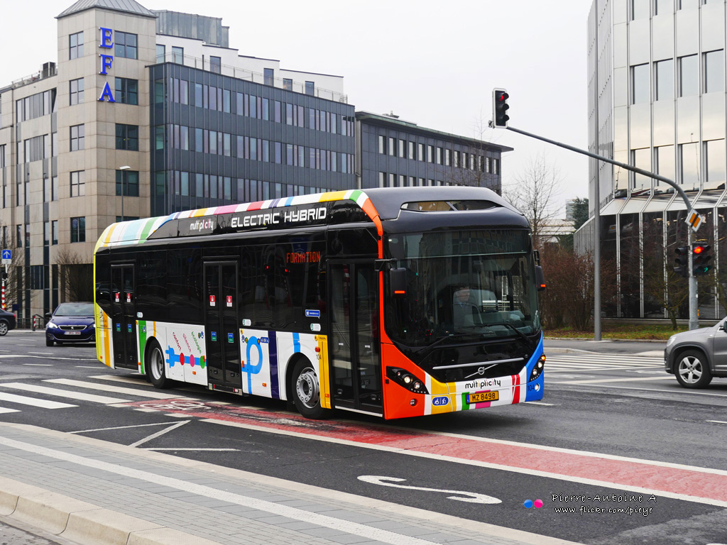 Luxembourg-ville, Volvo 7900 Electric Hybrid # 104