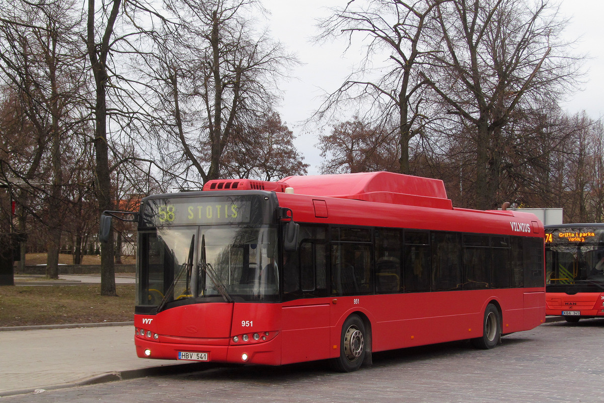 Vilnius, Solaris Urbino III 12 CNG Nr. 951