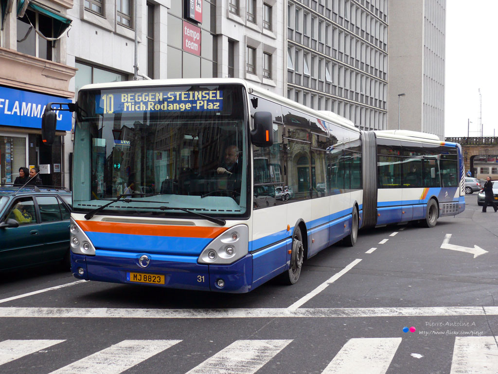 Luxembourg-ville, Irisbus Citelis 18M № 31