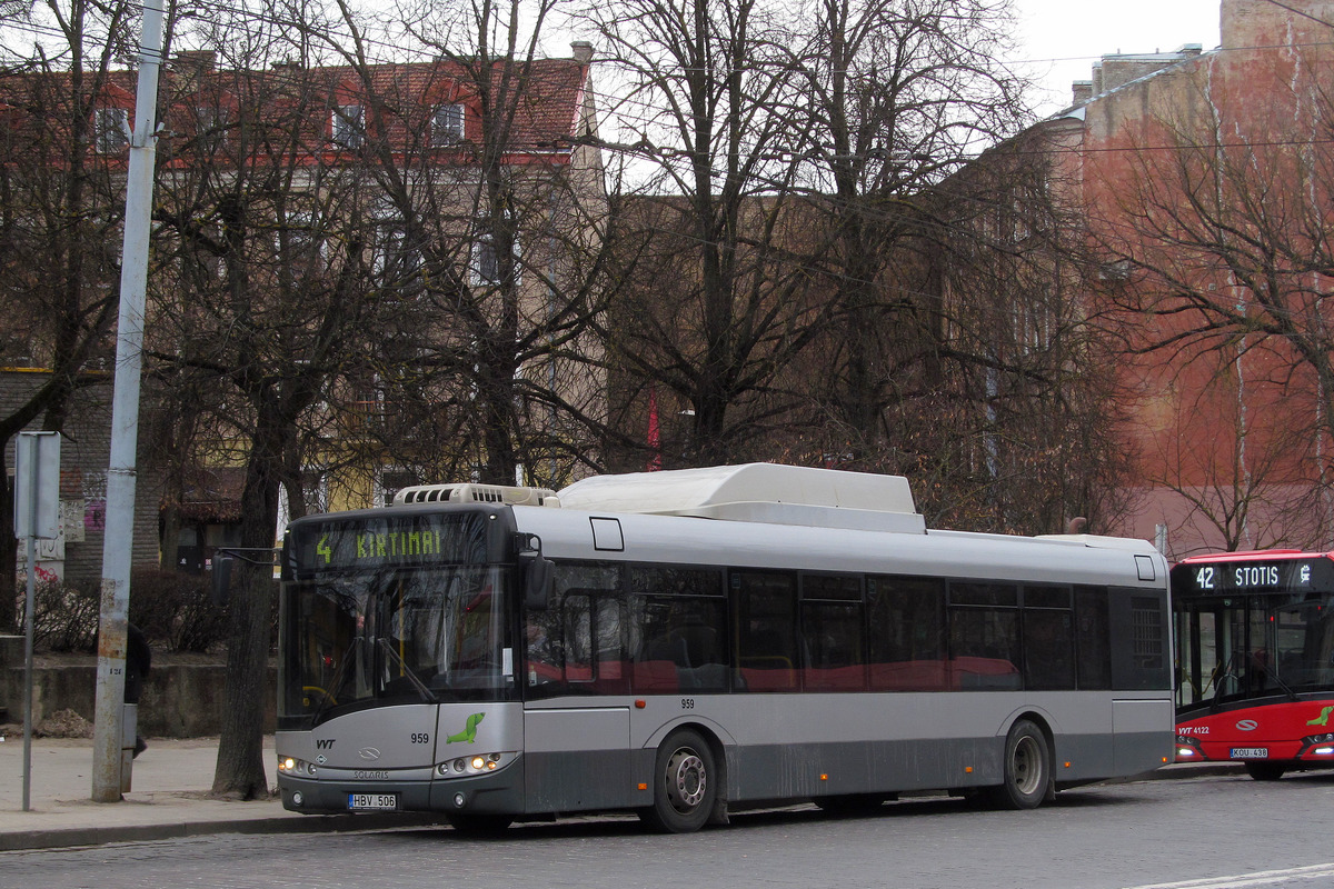 Вильнюс, Solaris Urbino III 12 CNG № 959