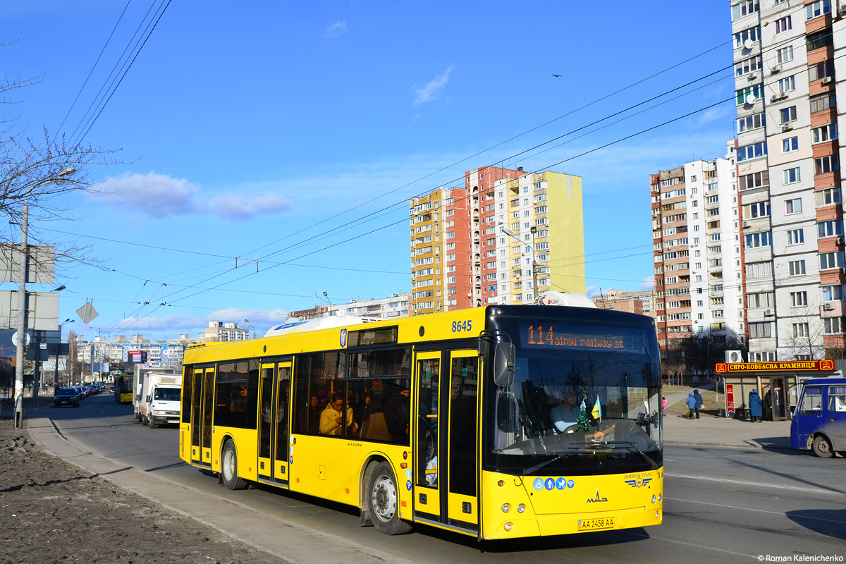 Kyjev, MAZ-203.069 č. 8645