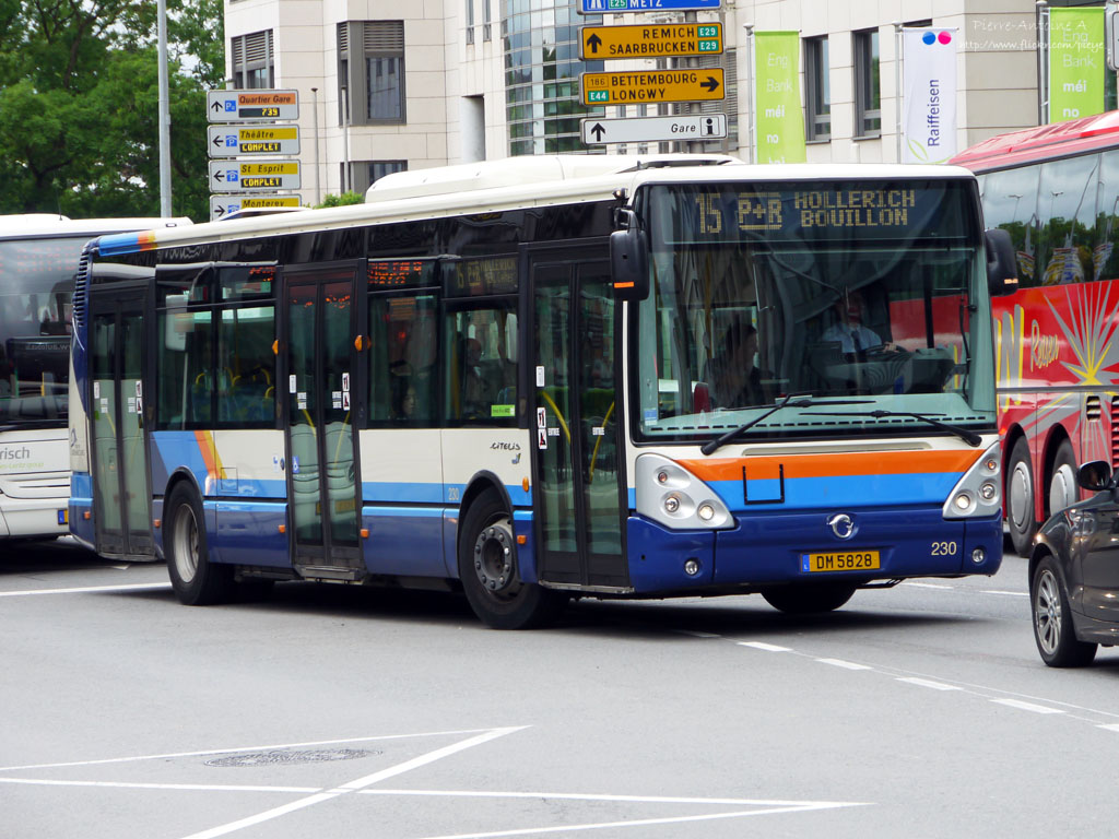 Luxembourg-ville, Irisbus Citelis 12M № 230