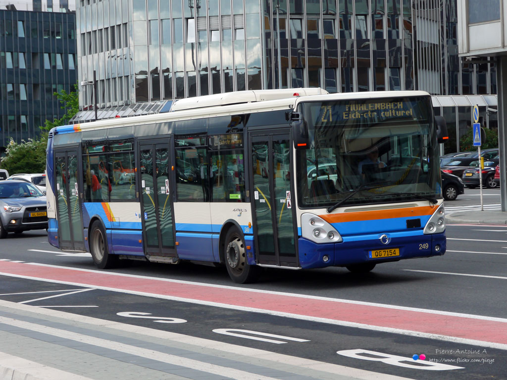 Luxembourg-ville, Irisbus Citelis 12M nr. 249