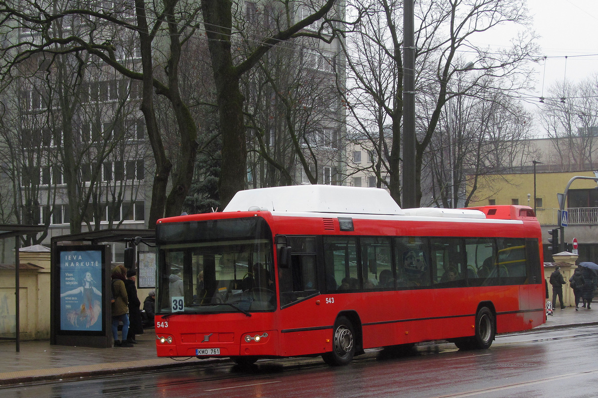 Kaunas, Volvo 7700 CNG # 543