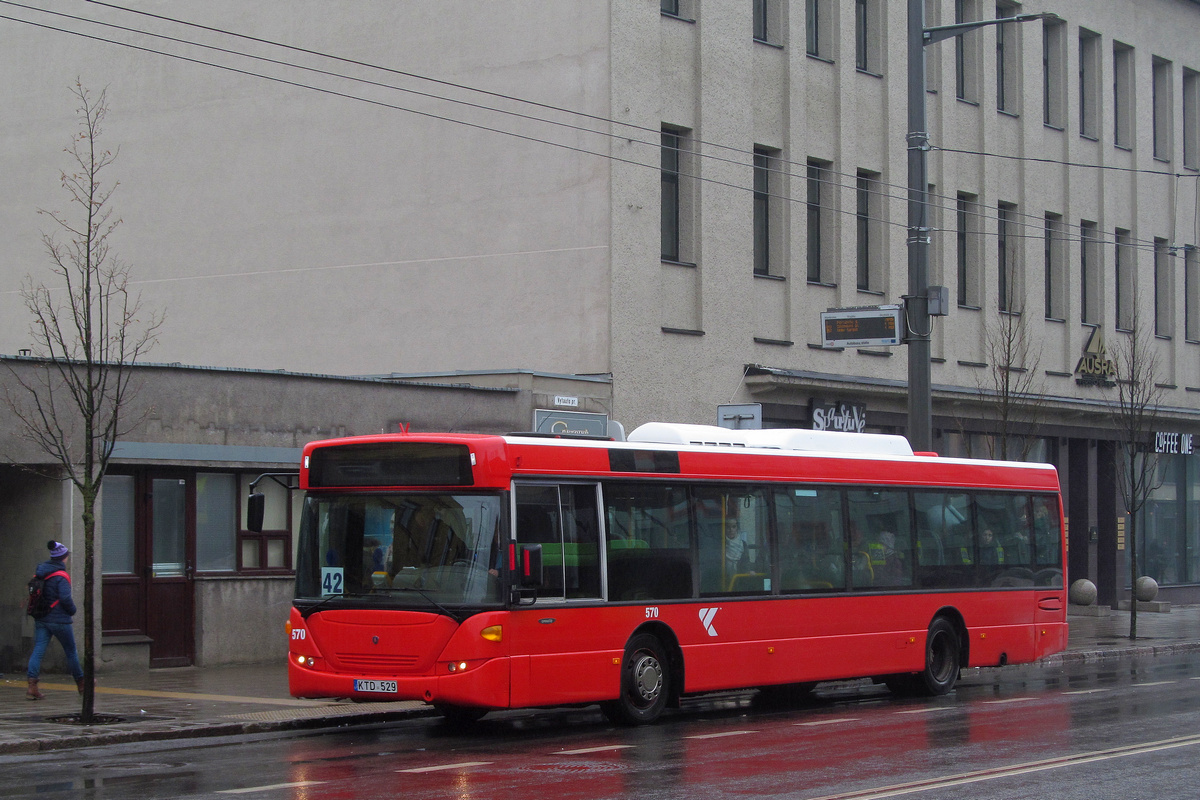 Kaunas, Scania OmniCity CN230UB 4x2EB № 570