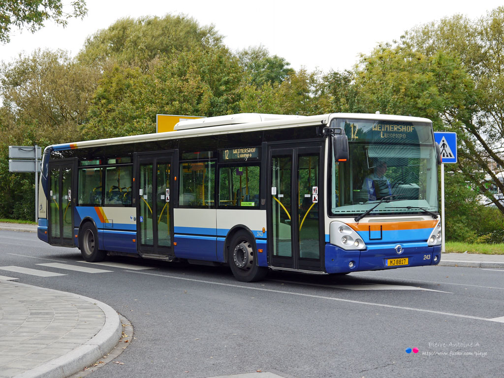 Luxembourg-ville, Irisbus Citelis 12M Nr. 243