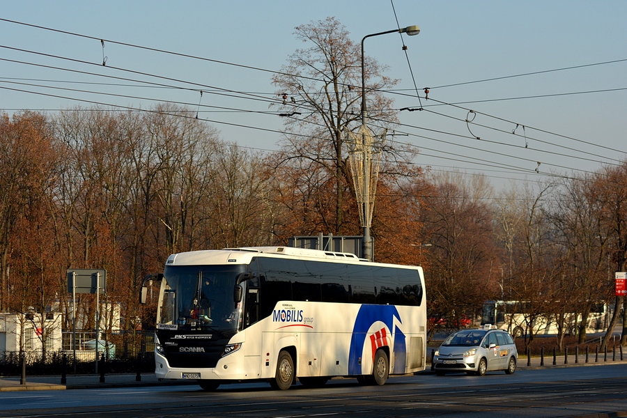 Warsaw, Scania Touring HD (Higer A80T) č. M408