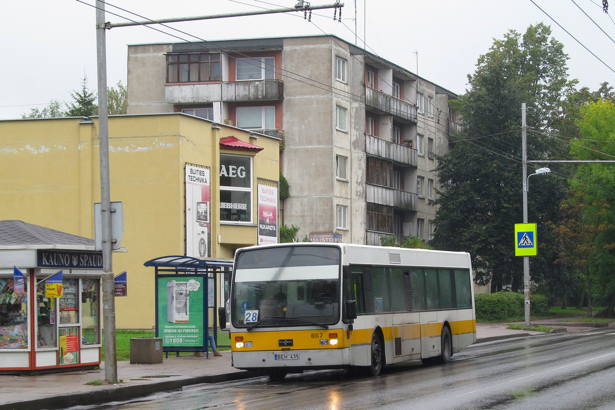 Kaunas, Van Hool A300 # 667
